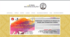 Desktop Screenshot of casadareconciliacao.com.br
